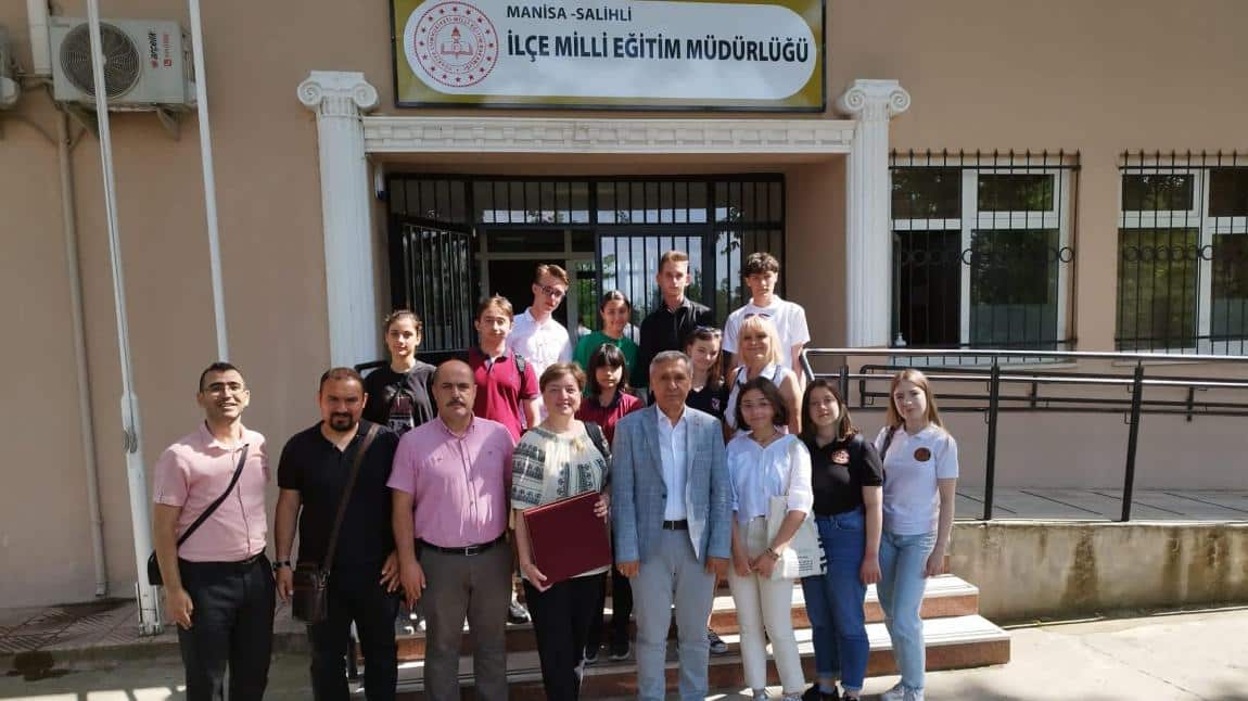 Romanya'dan Erasmus+ Projemiz Kapsamında Gelen Misafirlerimiz İle Milli Eğitim Müdürlüğü Ziyaretimiz